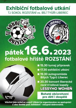 Exhibiční fotbalové utkání  1